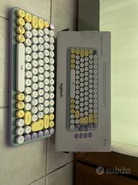 Tastiera Logitech pop keys bluetooth