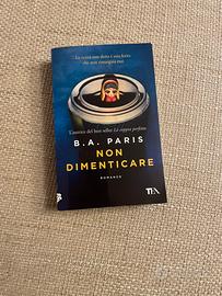 “Non dimenticare “ - B.A. Paris