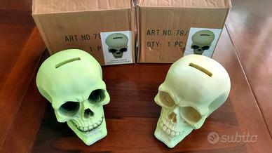 Teschio Salvadanaio di Gesso