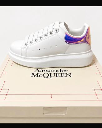 Scarpe Alexander McQueen "White Blue Laser"
