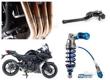 Yamaha Xj6 accessori slider tubi freno mono Ara 1