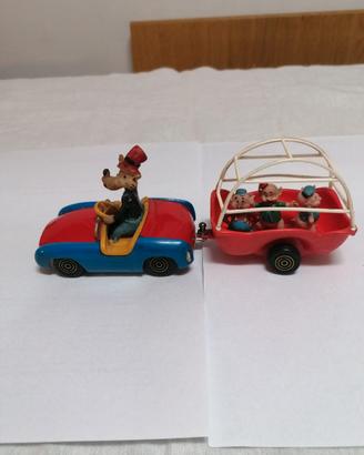Polistil Serie W 1 Lupo Ezechiele e 3 Porcellini