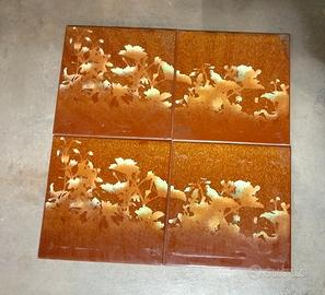 Cedit,decoro piastrelle"Floreale"di H.Delord,1982