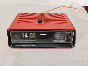 Radiosveglia Sanyo RM 5010 anni 70 funzionante