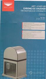 Tritaghiaccio in acciaio cromato Paderno