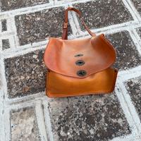 Borsa Postino originale In cuoio anni 60/70