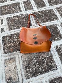 Borsa Postino originale In cuoio anni 60/70