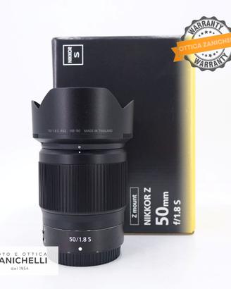 Nikon Nikkor Z 50 f/1.8 S Usato (G821)