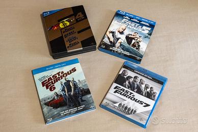 Fast and Furious primi sette film in Bluray