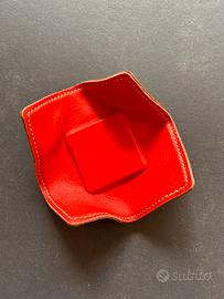 Svuota tasche ORIGAMI in Cuoio bicolore