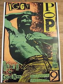 poster Iggy Pop Wallart formato A3 