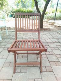 Sedie da giardino
