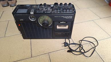 Radio TV mangiacassette JVC 