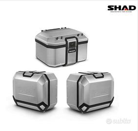 TRIS SHAD BAULETTO + COPPIA VALIGIE LATERALI LINEA