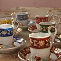 Set 6 tazzine Venezia Gold Collection collezione 