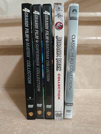 dvd lotto  Superman Batman Matrix Jurassic Park