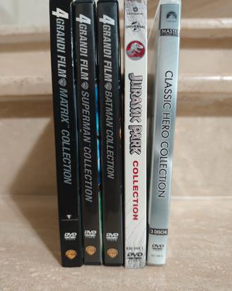 dvd lotto  Superman Batman Matrix Jurassic Park