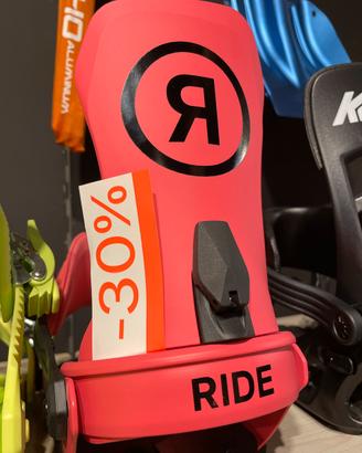 Attacchi snowboard RIDE E K2