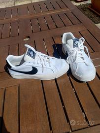 Nike bianche in cotone 38