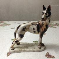 Alano in ceramica Cacciapuoti