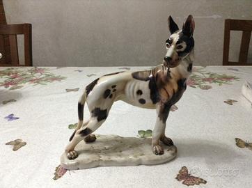 Alano in ceramica Cacciapuoti