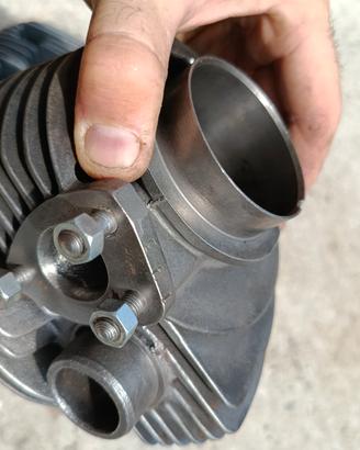 cilindro pistone gruppo termico vespa 125 bacchett