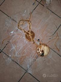 2 lampadari 3 applique artigianali