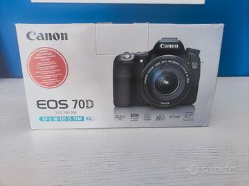 Fotocamera  canon eos 70 d