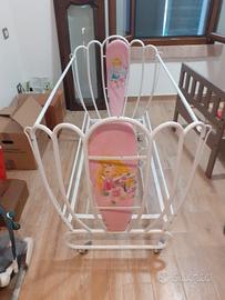 Culla-Lettino in ferro battutto