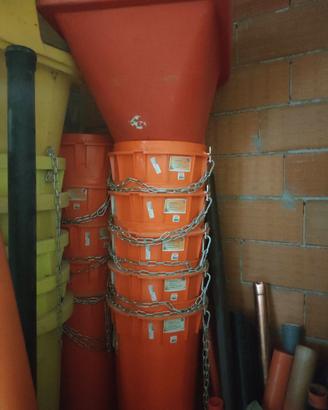 Tubi scarico macerie