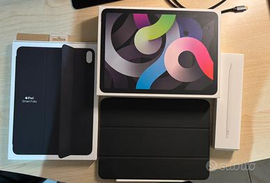 iPad Air 4gen + Apple Smart Folio + Apple Pencil 2
