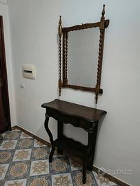 Console mobiletto + specchio