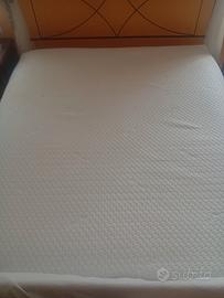 Topper Matrimoniale Memory silver 
