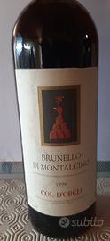 bottiglia vino Brunello Montalcino del 1996