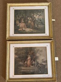 Quadri: n. 2 litografie del 1800