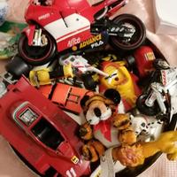 Lotto soprammobili + giochi vari come da foto