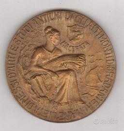 medaglia in bronzo per la Citta' di Macerata