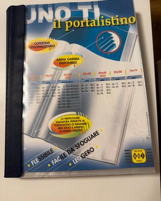 Portalistini 180 fogli