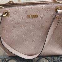 borsa guess originale rosa