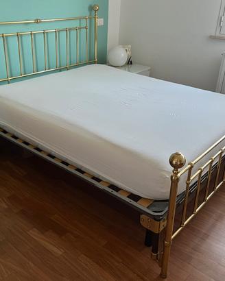 Letto matrimoniale materasso e rete
