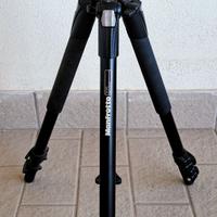 Manfrotto Cavalletto treppiedi 190XB + testa 486RC