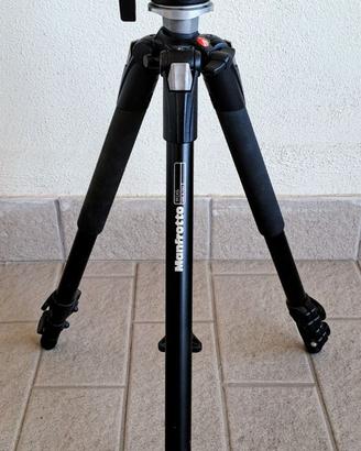 Manfrotto Cavalletto treppiedi 190XB + testa 486RC