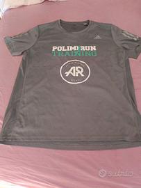 Polimi run training t-shirt adidas