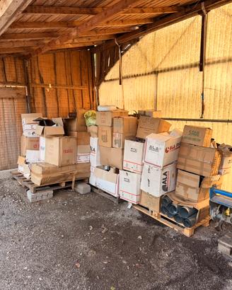 Stock di tubi per stufa diverse misure e tipi