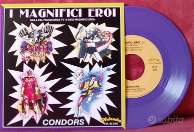 Vinile 45 Giri I MAGNIFICI EROI - CONDORS Tvl 45