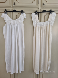 Vestaglie/camicie da notte fatte a mano