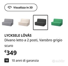 divano letto Ikea