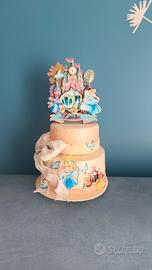 torta scenografica tema Cenerentola 