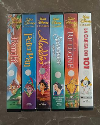 Walt Disney - VHS - Peter Pan - Bambi - I Classici