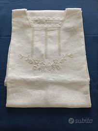 Abito Camicia Donna Puro Lino Artigianale